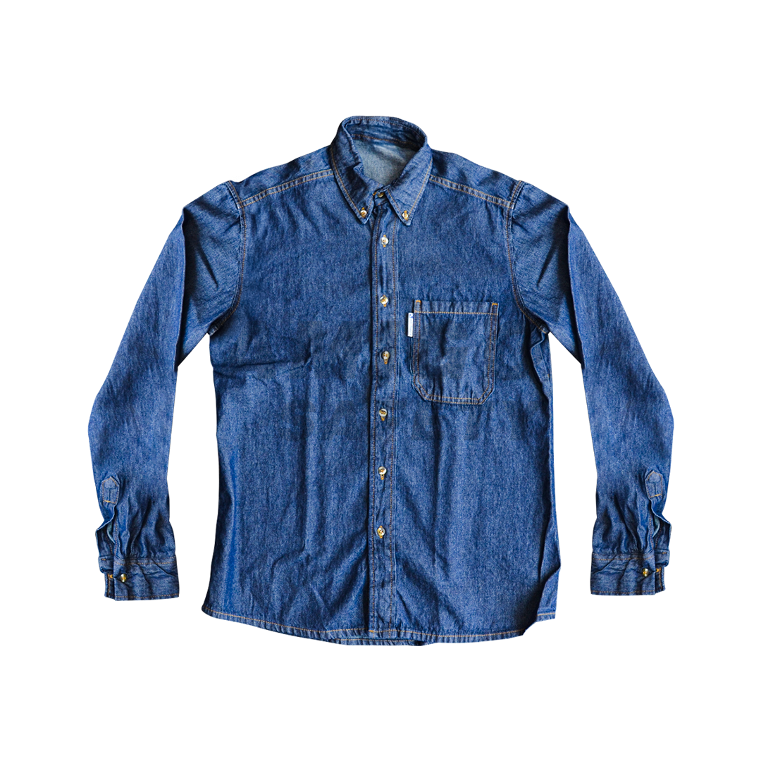 Camisola 14 Oz. Mezclilla Suavizada Providencia Azul Marino CA14MSSH - 0